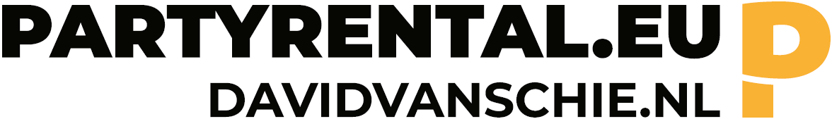 Logo David van Schie party rental